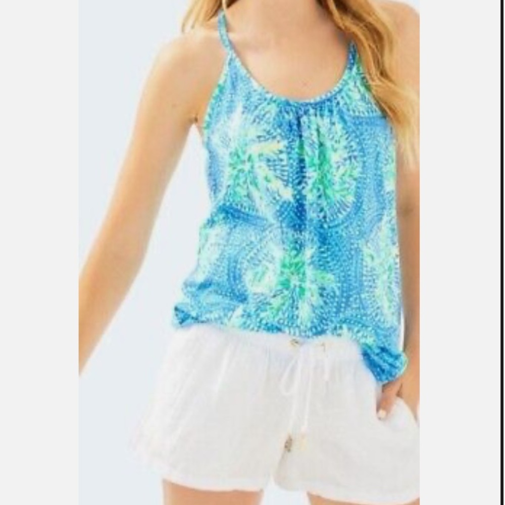 Lilly Pulitzer Lacy tank XS
